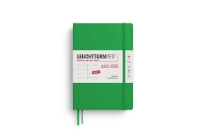 LEUCHTTURM WEEKLY PLANNER A5 18 MONTHS 2025-2026 SPRING LEAF 372811